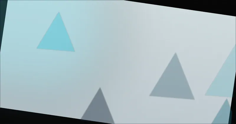 A minimalist game screen next to a complex AAA game menu